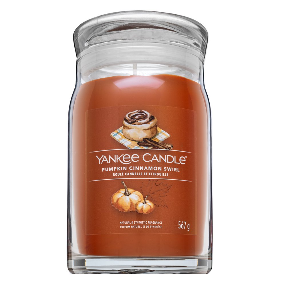 Yankee Candle Pumpkin Cinnamon Swirl 567 g – Yankee Candle