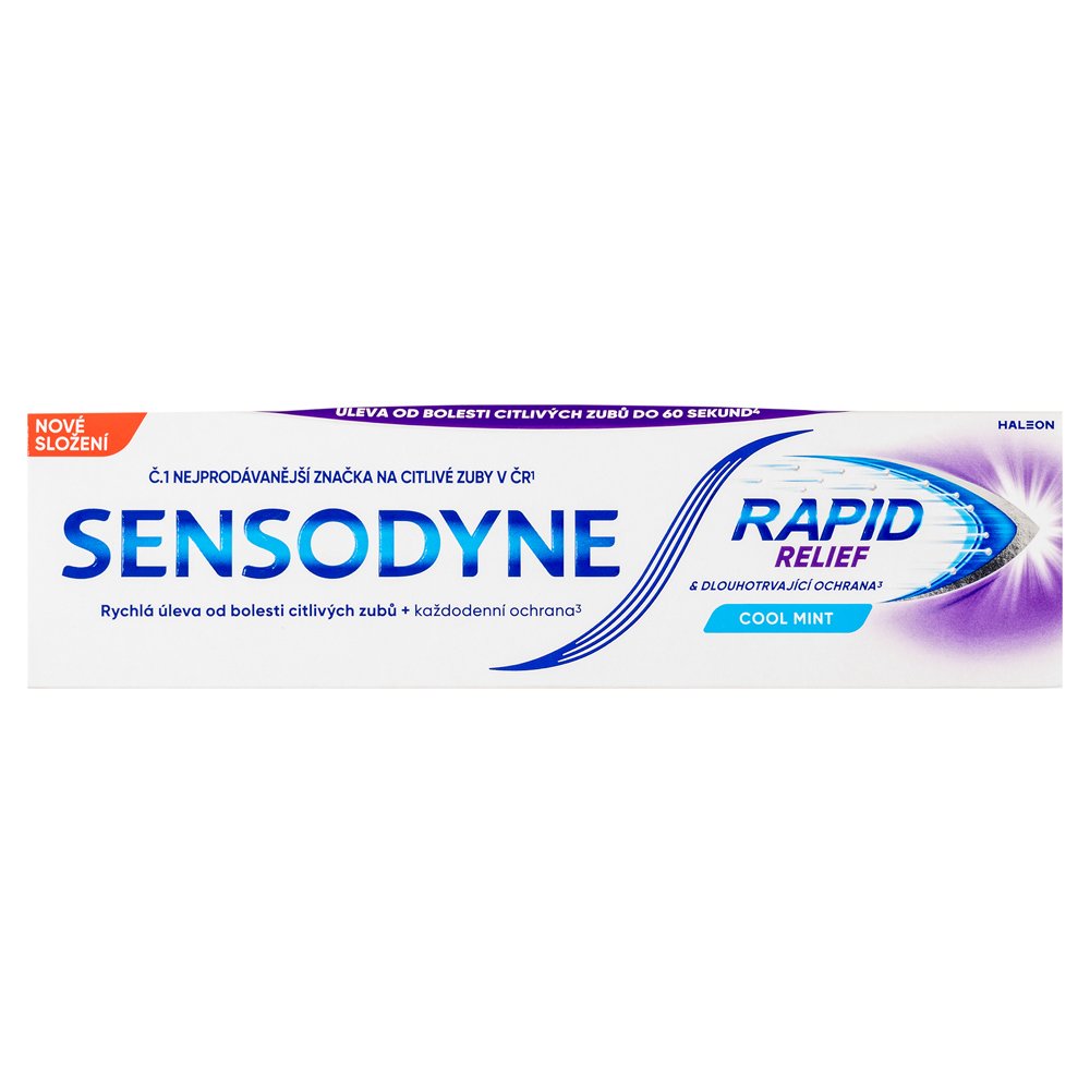Sensodyne Rapid Relief Toothpaste Cool Mint 75 ml – Sensodyne