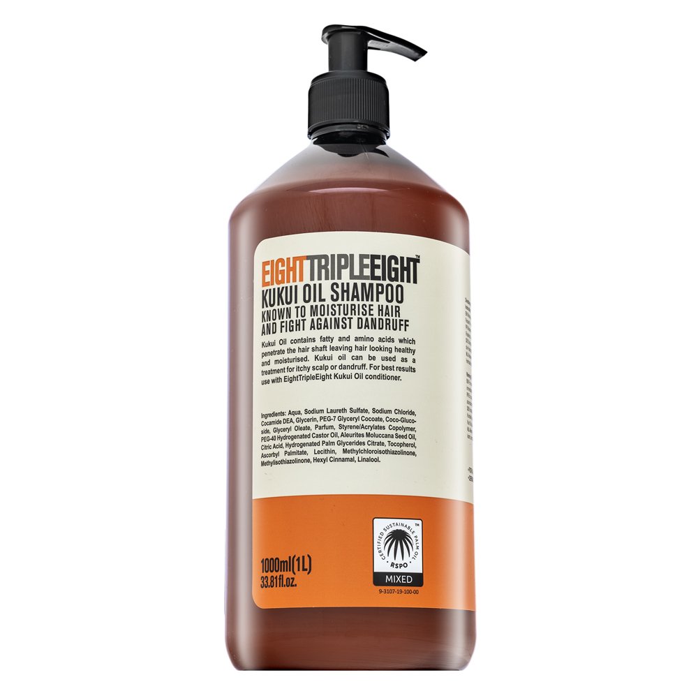 Triple Eight Kukui Oil Shampoo 1000 ml – Triple Eight