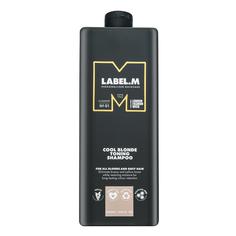 Label.M Cool Blonde Toning Shampoo 1000 ml – Label.M