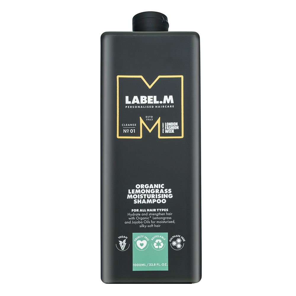 Label.M Organic Lemongrass Moisturising Shampoo 1000 ml – Label.M