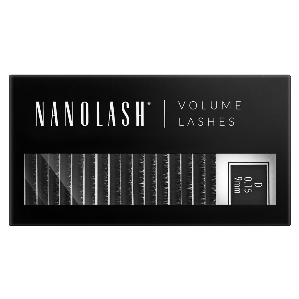 Nanolash Volume Lashes 0.15 D 9 mm – Nanolash