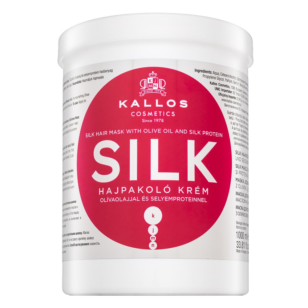 Kallos Silk Hair Mask 1000 ml