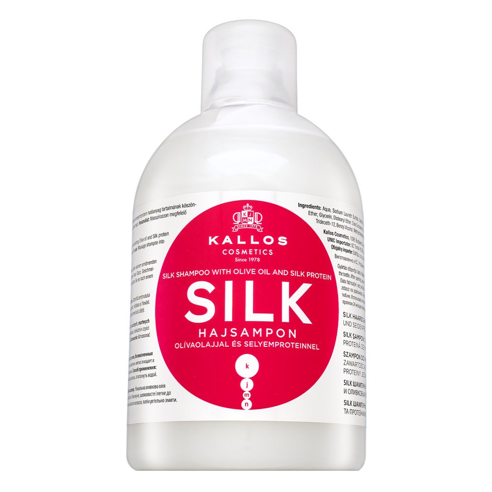 Kallos Silk Shampoo 1000 ml – Kallos