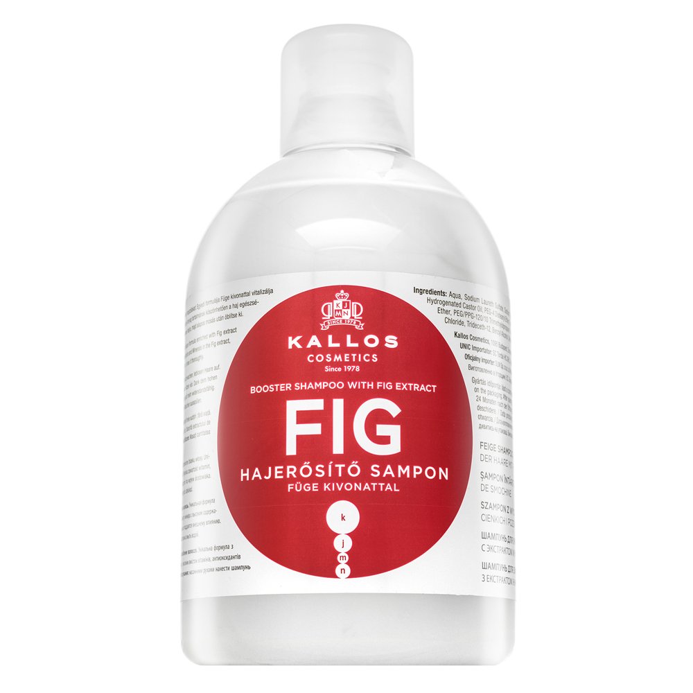 Kallos Fig Booster Shampoo 1000 ml – Kallos