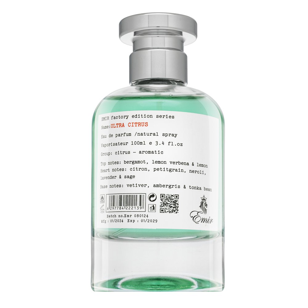 Emir Ultra Citrus Factory Edition EDP U 100 ml – Emir