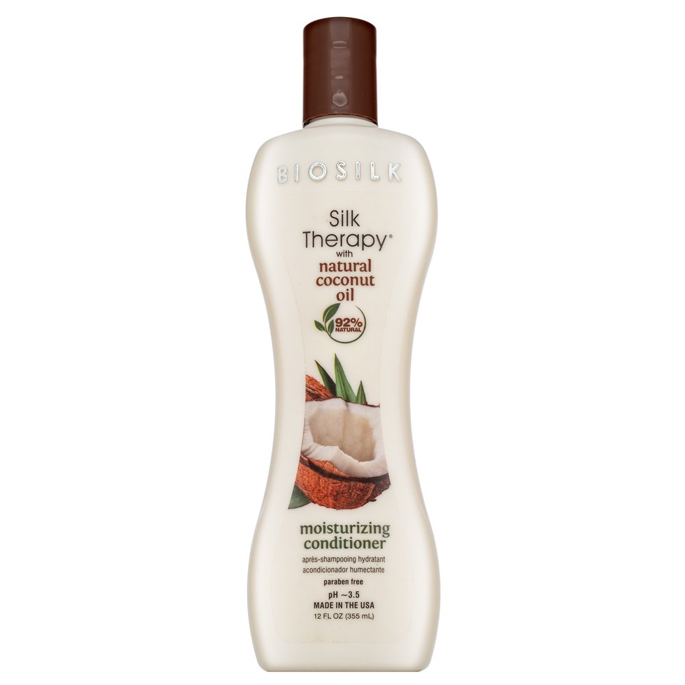 BioSilk Therapy with Natural Coconut Oil Moisturizing Conditioner 355 ml – BioSilk