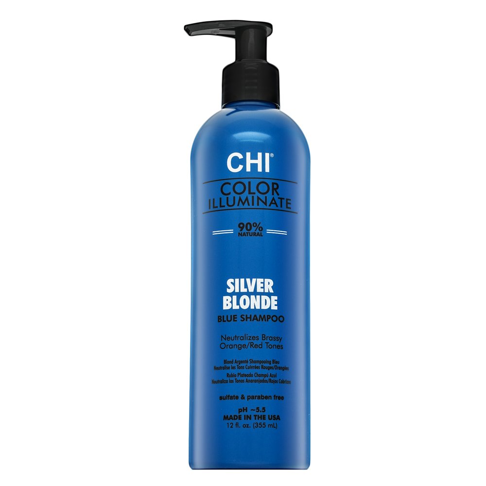 CHI Color Illuminate Silver Blonde Blue Shampoo 355 ml – CHI