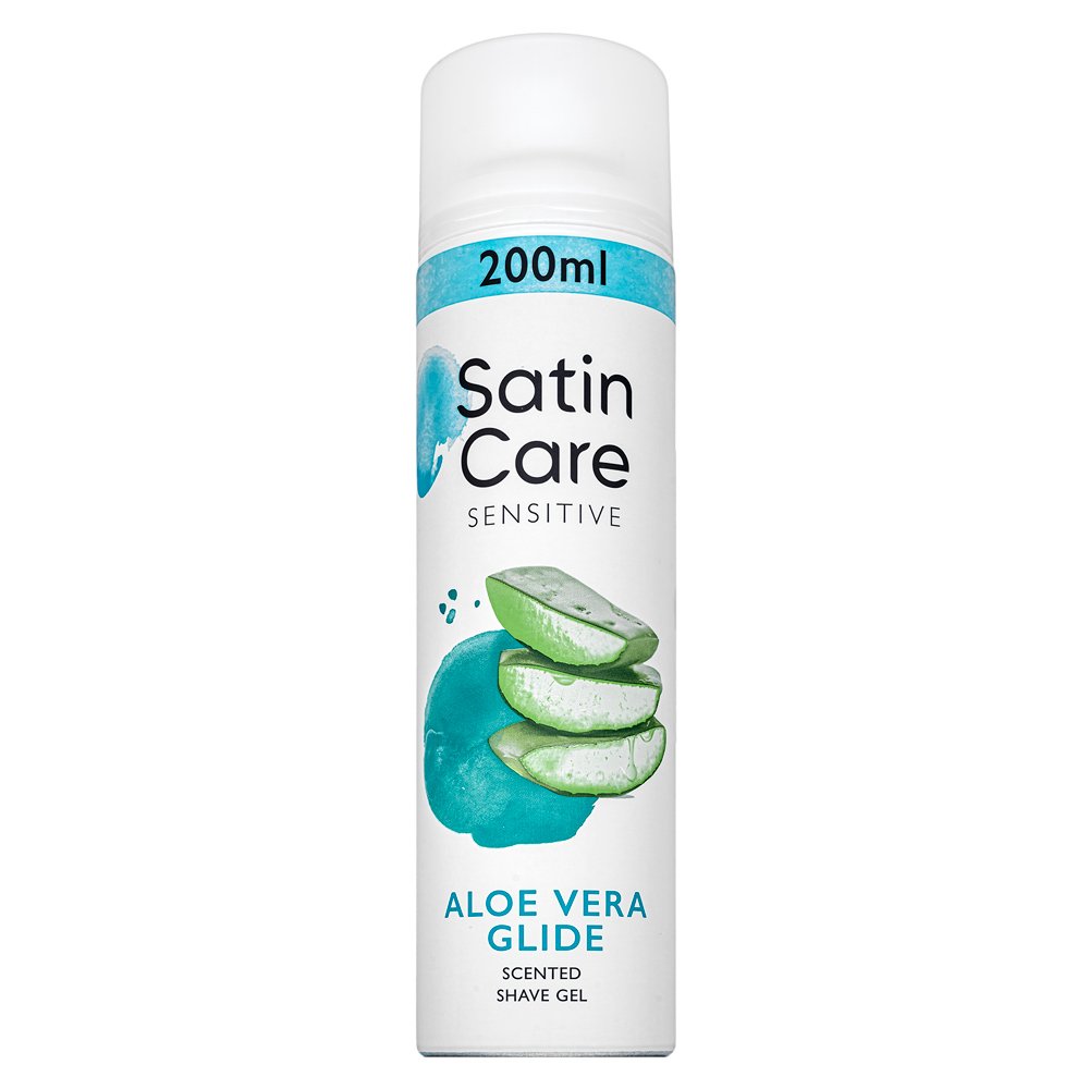 Gillette Satin Care Sensitive Aloe Vera Shave Gel 200 ml – Gillette