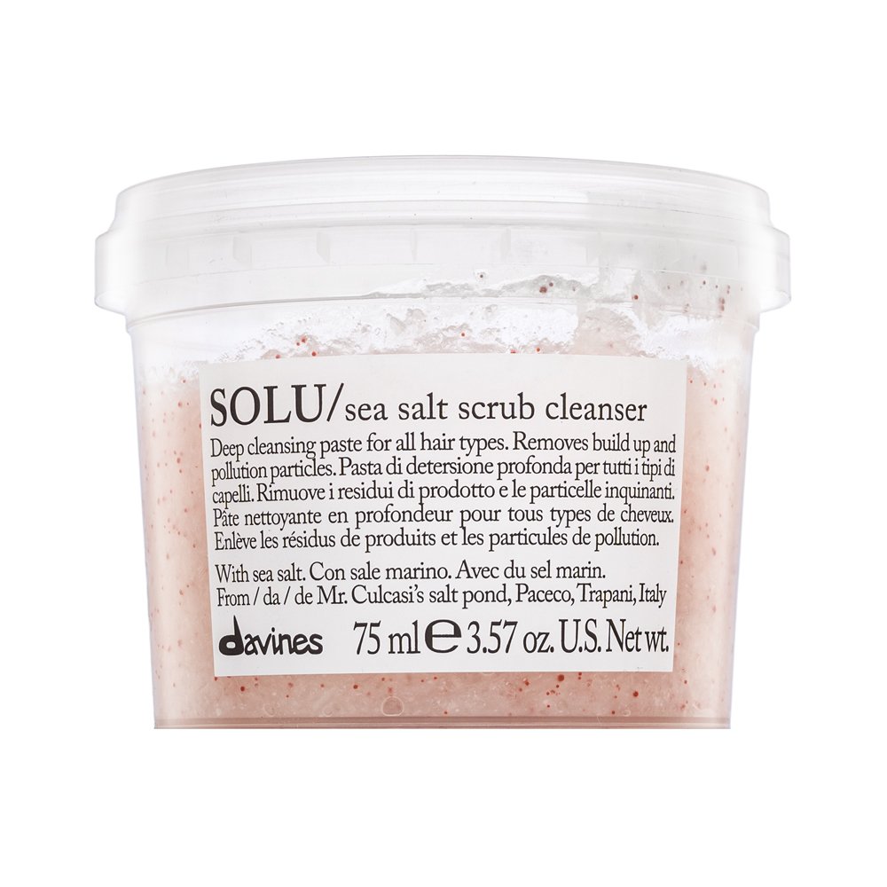 Davines Essential Haircare Solu Sea Salt Scrub Cleanser 75 ml – Davines