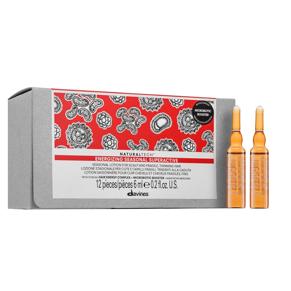 Davines Natural Tech Energizing Seasonal Superactive 12 x 6 ml – Davines