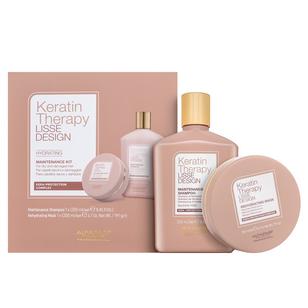 Alfaparf Milano Lisse Design Keratin Therapy Hydrating Maintenance Kit 450 ml – Alfaparf Milano