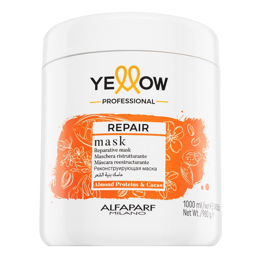 Alfaparf Milano Yellow Repair Mask 1000 ml – Alfaparf Milano
