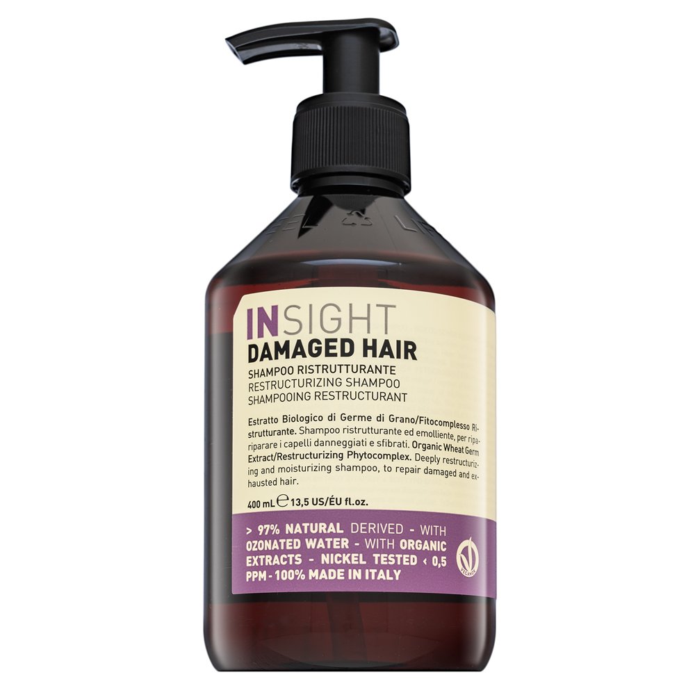 Insight Damaged Hair Restructurizing Shampoo 400 ml – Insight