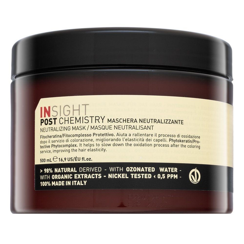 Insight Post Chemistry Neutralizing Mask 500 ml – Insight