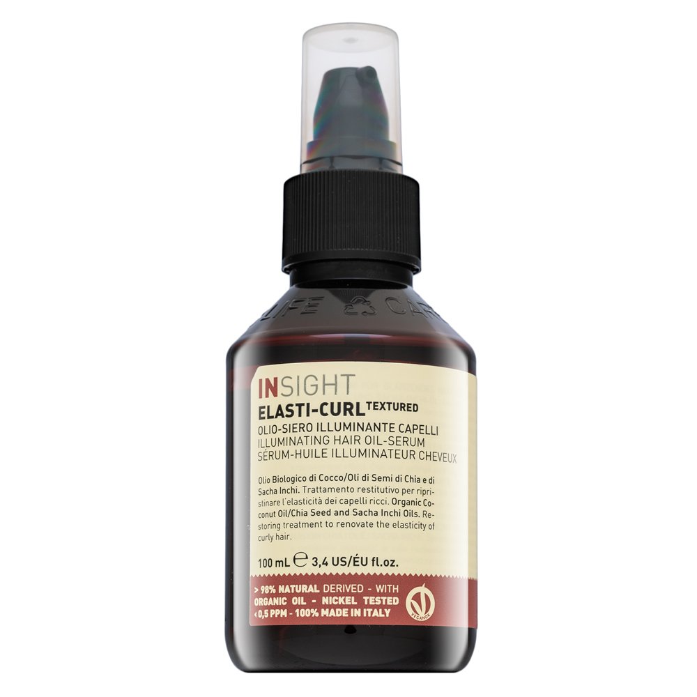 Insight Elasti-Curl Textured Illuminating Hair Oil-Serum 100 ml – Insight