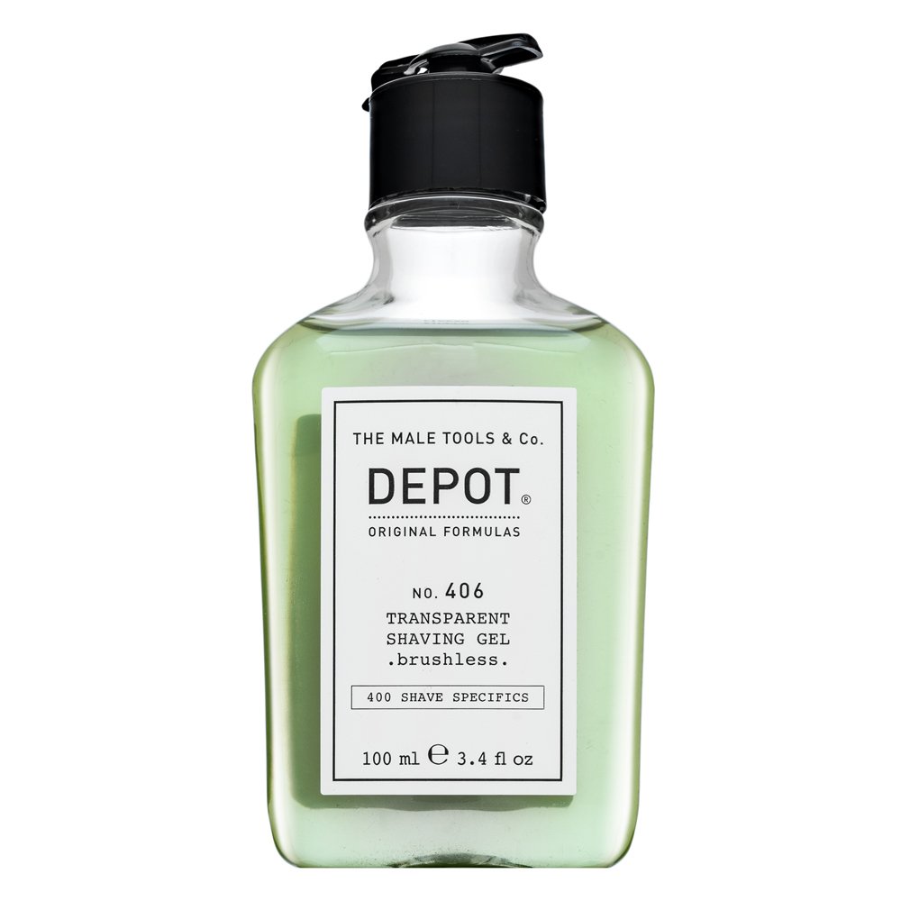 Depot No. 406 Transparent Shaving Gel 100 ml – Depot