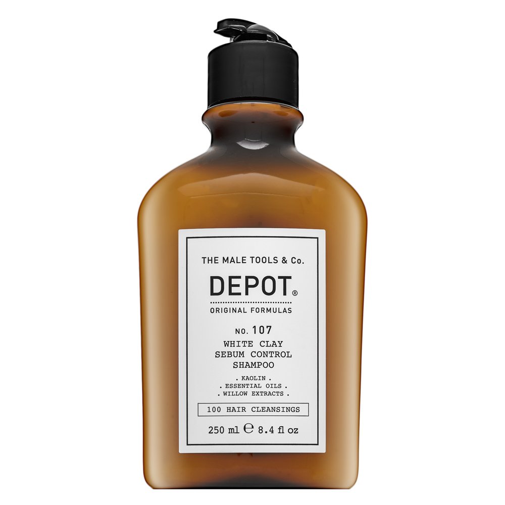Depot No. 107 White Clay Sebum Control Shampoo 250 ml – Depot