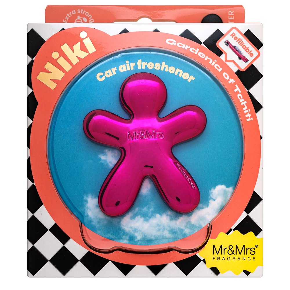 Mr&Mrs Fragrance Niki Car Air Freshener Gardenia of Tahiti – Mr&Mrs Fragrance