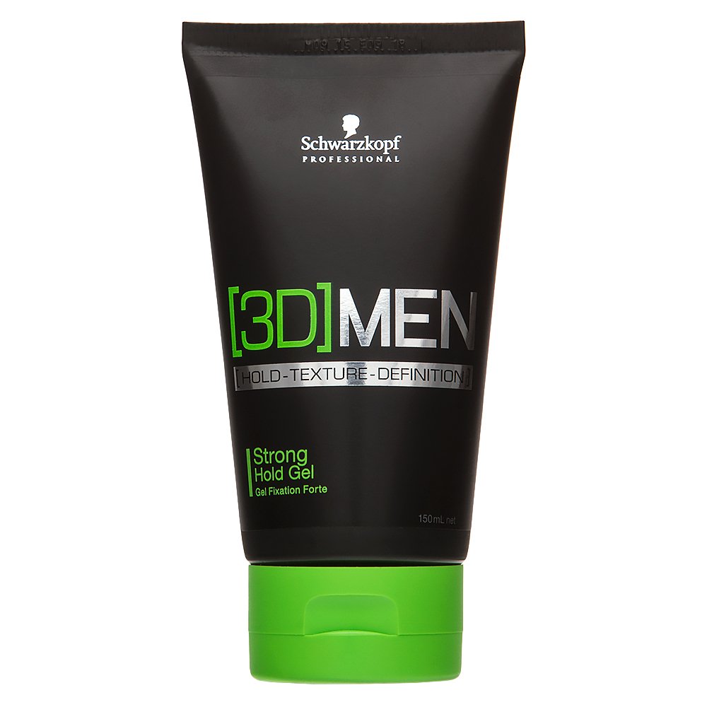 Schwarzkopf Professional 3DMEN Strong Hold Gel 150 ml – Schwarzkopf Professional
