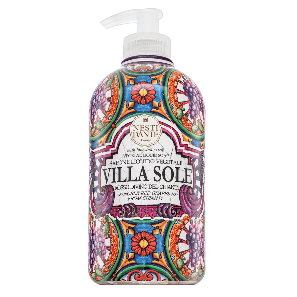 Nesti Dante Villa Sole Vegetal Liquid Soap Rosso Divino del Chianti 500 ml – Nesti Dante