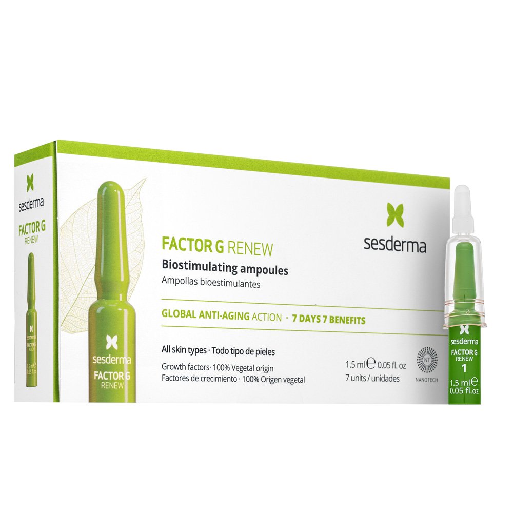 Sesderma Factor G Renew Biostimulating Ampoules 7x1,5 ml – Sesderma