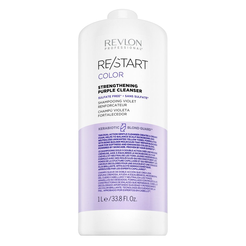 Revlon Professional Restart Color Strengthening Purple Cleanser 1000 ml – Revlon Professional