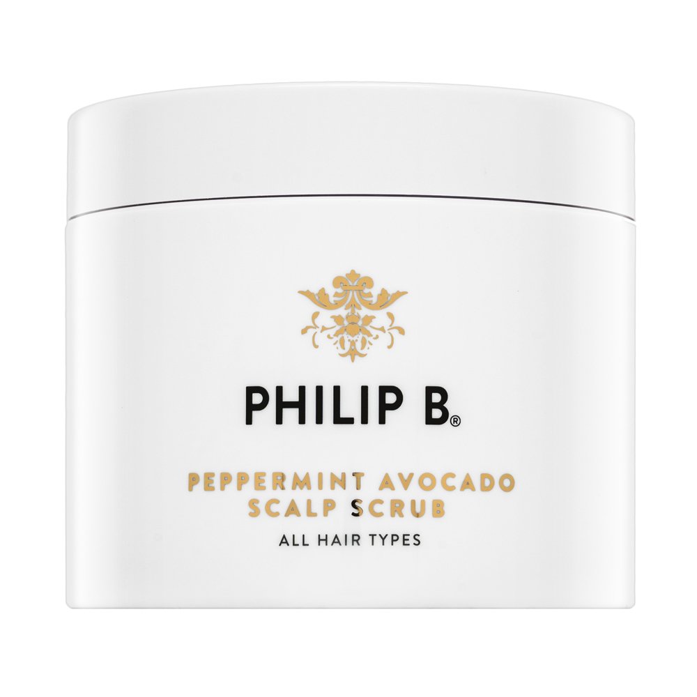 PHILIP B Peppermint & Avocado Scalp Scrub 236 ml – PHILIP B