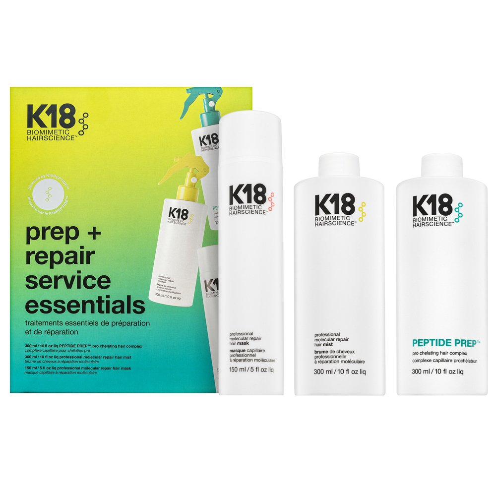 K18 Prep+ Repair Service Essentials 300 ml + 300 ml + 150 ml – K18