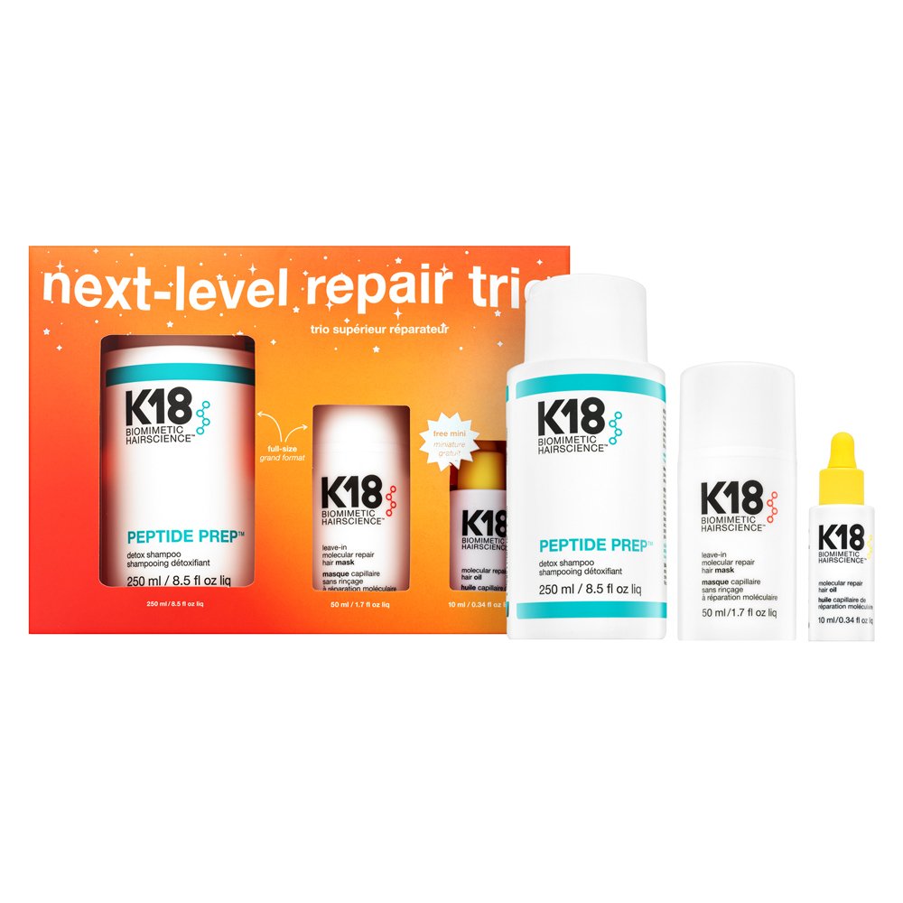 K18 Next-Level Repair Trio 250 ml + 50 ml + 10 ml – K18