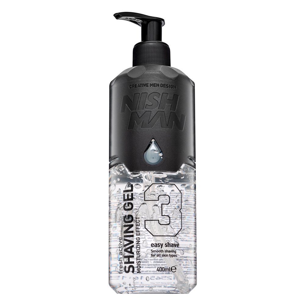 Nishman Fresh Active Shaving Gel Easy Shave 400 ml – Nishman