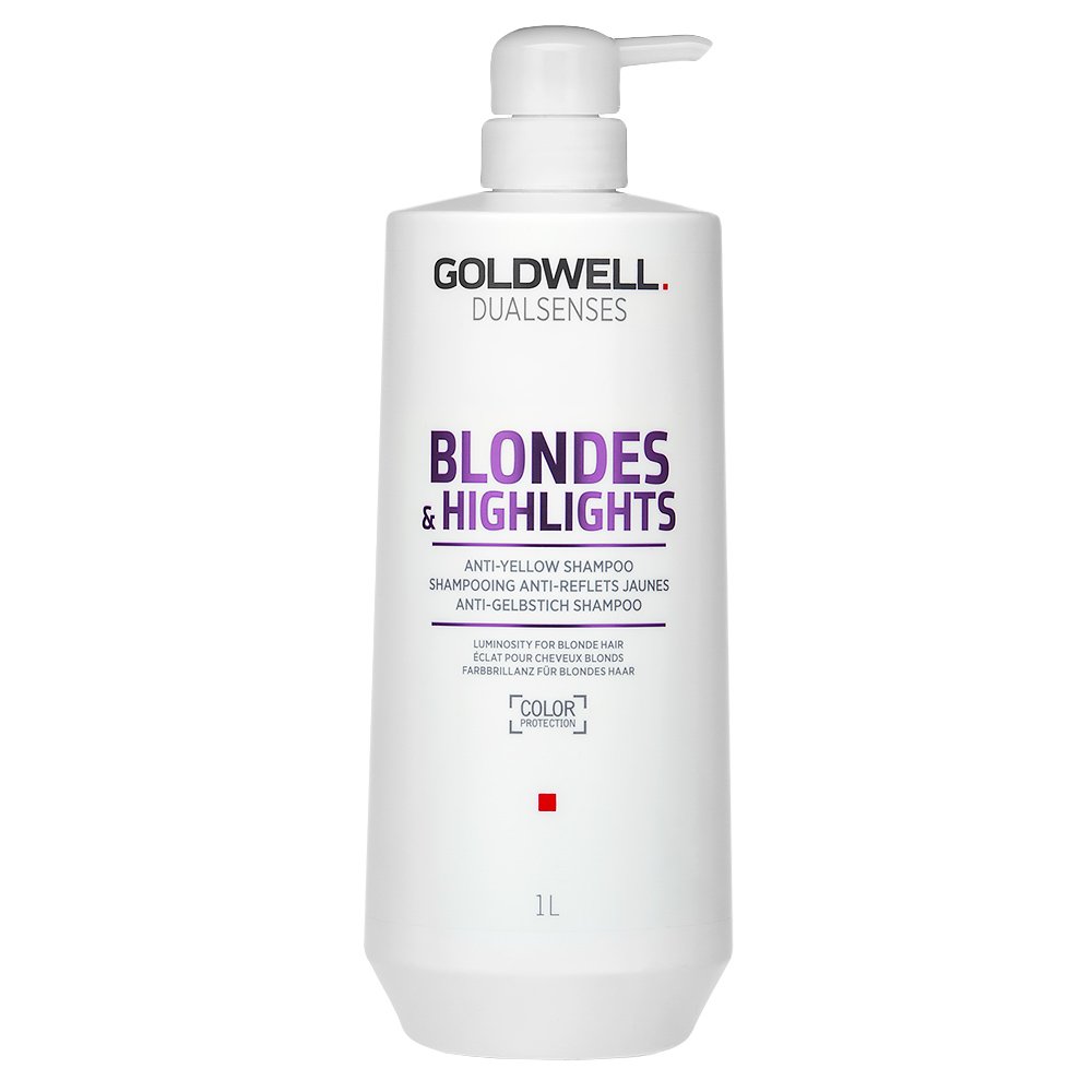 Goldwell Dualsenses Blondes & Highlights Anti-Yellow Shampoo 1000 ml – Goldwell
