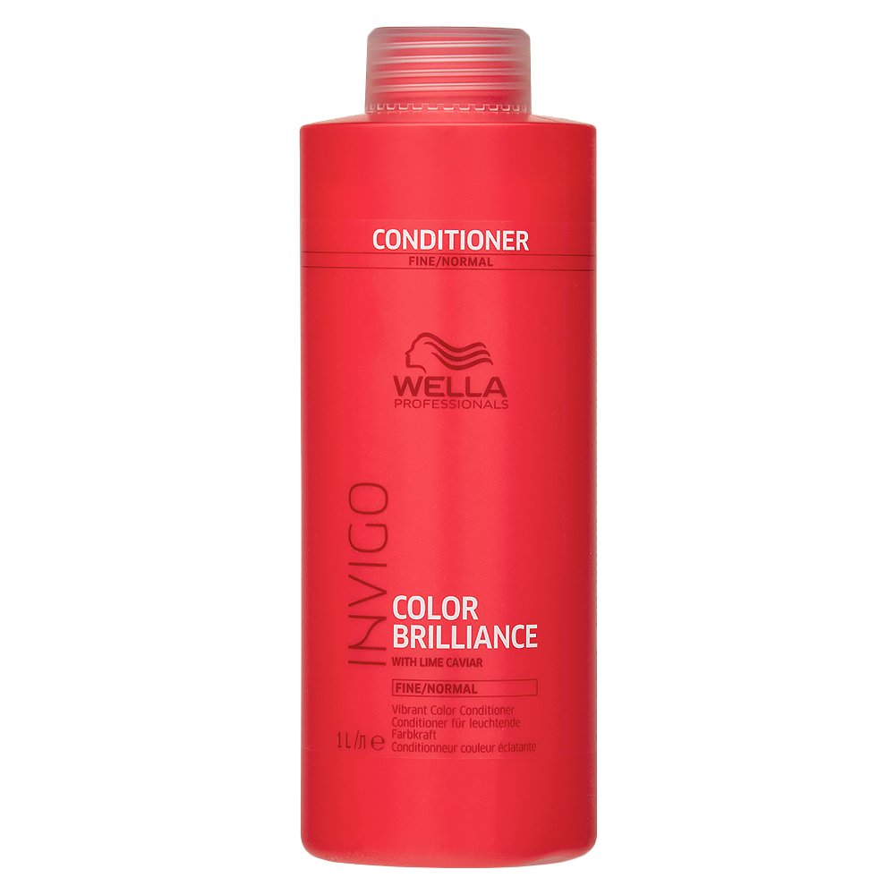 Wella Professionals Invigo Color Brilliance Vibrant Color Conditioner Fine/Normal 1000 ml – Wella Professionals