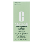 Clinique Anti-Blemish Solutions Clinical Clearing Gel intensive lokale Pflege für Unregelmäßigkeiten der Haut 30 ml