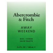 Abercrombie & Fitch Away Weekend Man Eau de Toilette férfiaknak 100 ml