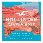 Hollister Canyon Rush Eau de Toilette da uomo 30 ml