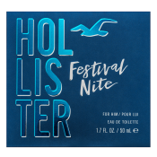 Hollister Festival Nite for Him Eau de Toilette da uomo 50 ml