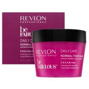 Revlon Professional Be Fabulous Normal/Thick C.R.E.A.M. Mask maska wzmacniająca do włosów normalnych i grubych 200 ml