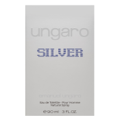 Emanuel Ungaro Ungaro Silver Eau de Toilette bărbați 90 ml