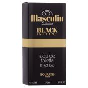 Bourjois Masculin 2 Black Instant Eau de Toilette bărbați 112 ml