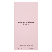 Narciso Rodriguez For Her crema per il corpo da donna 200 ml