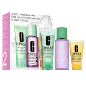 Clinique 3-Step Creates Great Skin Introduction Set Dry/Combination Kit para piel normal / mixta 50 ml + 100 ml + 30 ml
