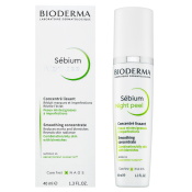 Bioderma Sébium Night Peel Smoothing Concentrate intenzívne nočné sérum proti pigmentovým škvrnám 40 ml