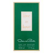 Oscar de la Renta Live In Love Eau de Parfum nőknek 50 ml