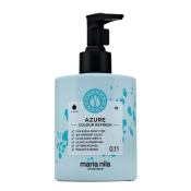 Maria Nila Colour Refresh voedend masker met kleurpigmenten voor het creëren van een blauw pastel effect Azzure 300 ml