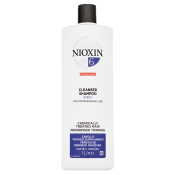 Nioxin System 6 Cleanser Shampoo tisztító sampon kémiailag kezelt hajra 1000 ml