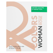 Benetton Colors de Benetton Rose Eau de Toilette für Damen 50 ml