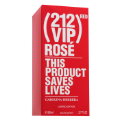 Carolina Herrera 212 VIP Rosé Red parfémovaná voda za žene 80 ml