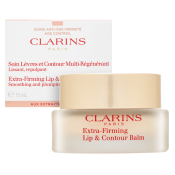 Clarins Extra-Firming Lip & Contour Balm koncentrált regeneráló ápolás A szem és az ajkak körüli bőr sűrűségének helyreállítása 15 ml