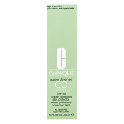 Clinique Superdefense CC krema CC SPF 30 Colour Correcting Skin Protection Light Medium 40 ml